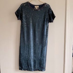 Anthropologie Moulinette Soeurs Cosmic Interstellar Sequin Dress​ women’s xs